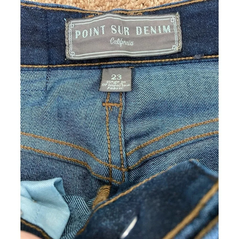 J crew point sur denim jeans